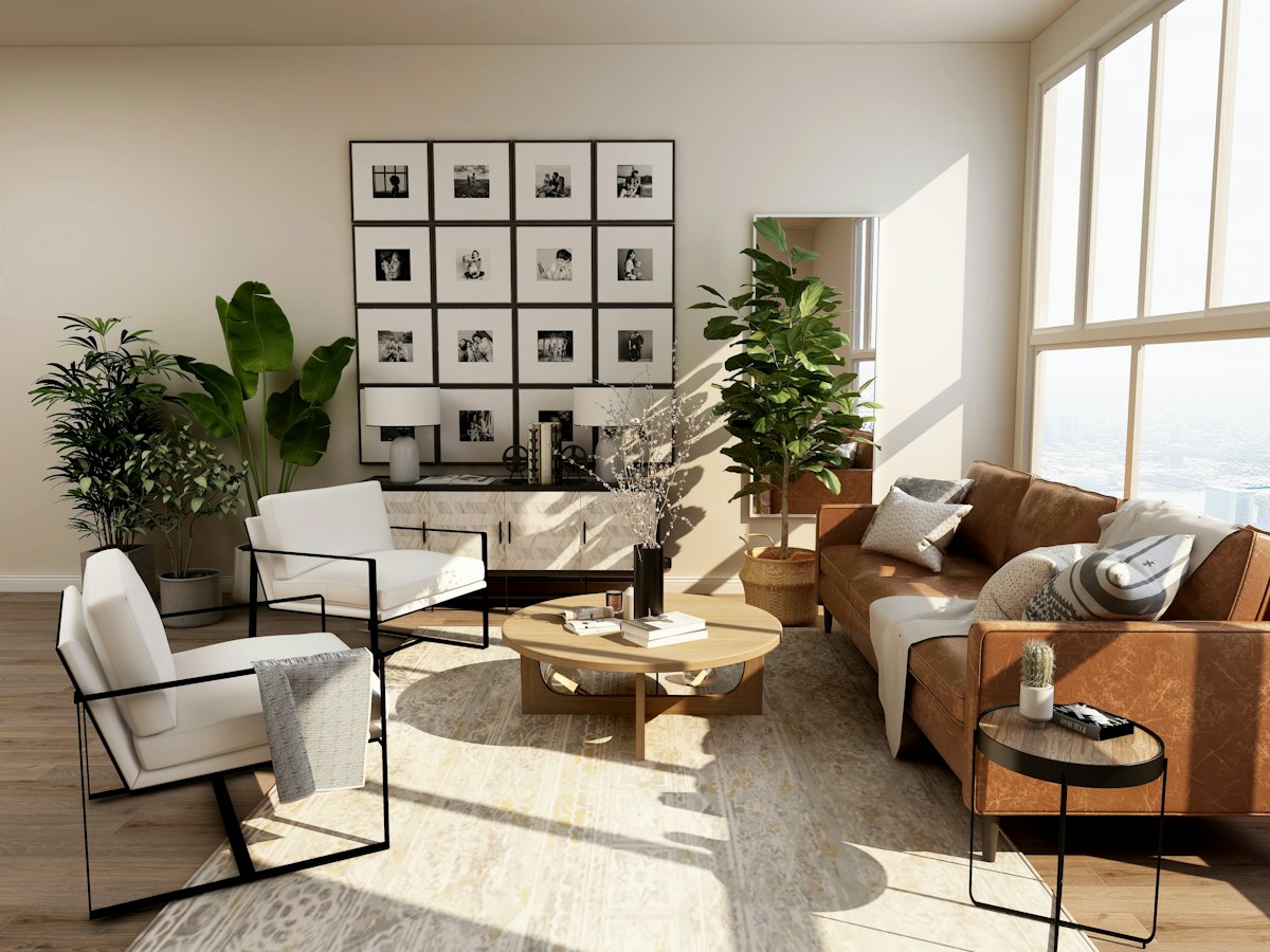 A considered architectural interior